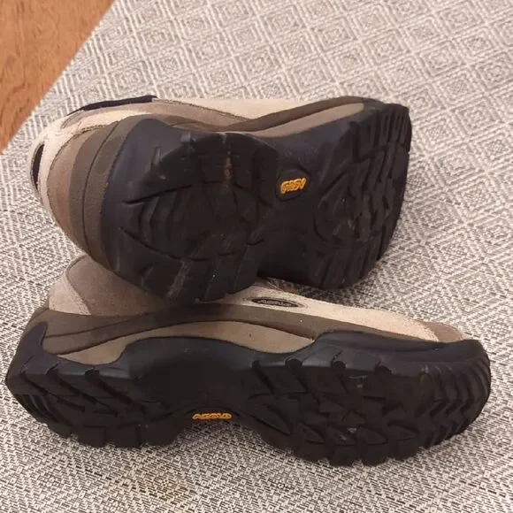 Asolo Women's Brown Suede Low Hiking Shoes Trail Running - Picture 8 of 10